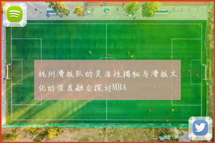 杭州滑板队的灵活性揭秘与滑板文化的深度融合探讨MBA